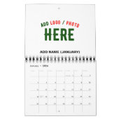 CALENDRIER MARQUE BLANCHE MODERNE ET PERSONNALISABLE VÉRIFIÉE (Jan 2026)