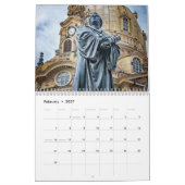 Calendrier Martin Luther : Portraits, Vie, Monuments (Feb 2027)