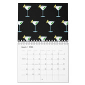Calendrier Martini Amateurs De Cocktail Bar De Verre Alcool (Mar 2026)