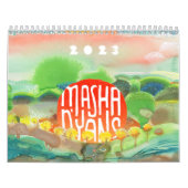 Calendrier Masha D'yans 2023 WALL CALENDAR (Protection)