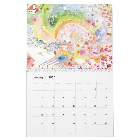 Calendrier Masha D'yans 2023 WALL CALENDAR (Jan 2026)