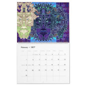 Calendrier Maskyrinth de Lin Tarczynski pour 2026 (Feb 2027)