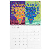 Calendrier Maskyrinth de Lin Tarczynski pour 2026 (Mar 2027)