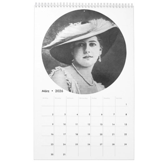 Calendrier Mata hari (Mar 2026)