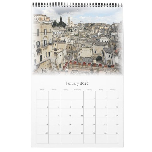 CALENDRIER MATERA - (Jan 2026)