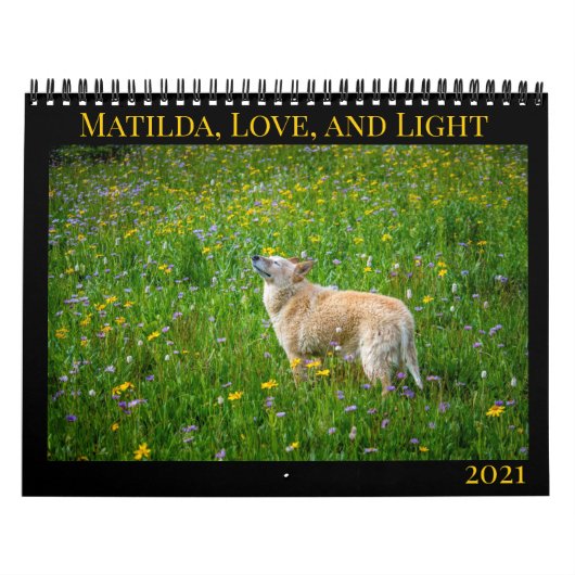 Calendrier Matilda, Amour et Lumière 2021 (Protection)