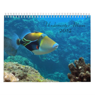 Calendrier Maui sous-marin