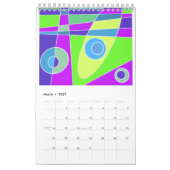 Calendrier Mazipoodles Surf Abstrait 2024 (Mar 2027)