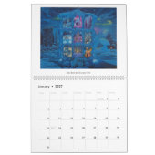 Calendrier McCarthy-Surréalisme et le paysage 2017 de James (Jan 2027)