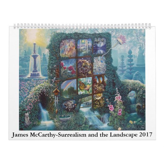 Calendrier McCarthy-Surréalisme et le paysage 2017 de James (Protection)