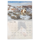 Calendrier McCullough Peaks Cheaks sauvages (Jan 2026)