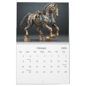 Calendrier Mechanical Steampunk Stallions (Feb 2026)