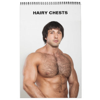 Calendrier Mecs Chauds Poitrines Poilues Torse Nu Hunks