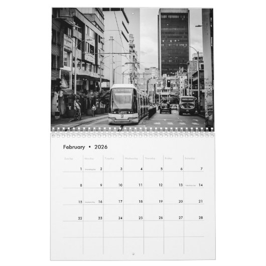 Calendrier Medellín, Colombie (Feb 2026)