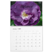 Calendrier Méditation et calme (Jan 2027)