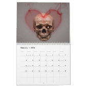 Calendrier Medium 2026 Skull Art Calendar (Feb 2026)