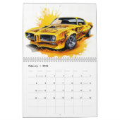 Calendrier Medium Size Hot Rods Calendar (Feb 2026)