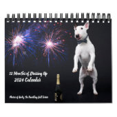 Calendrier MediumCalendar de deux pages, blanc (Protection)