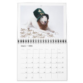 Calendrier MediumCalendar de deux pages, blanc (Mar 2026)