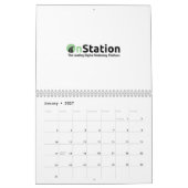 Calendrier MediumCalendar de deux pages, blanc (Jan 2027)