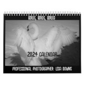 Calendrier MediumCalendar de deux pages, blanc (Protection)