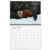 Calendrier MediumCalendar de deux pages, blanc (Feb 2027)