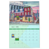 Calendrier MediumCalendar de deux pages, blanc (Mar 2026)