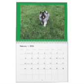 Calendrier MediumCalendar de deux pages, blanc (Feb 2026)