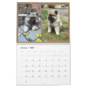 Calendrier MediumCalendar de deux pages, blanc (Jan 2027)