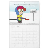 Calendrier MediumCalendar de deux pages, blanc (Jan 2027)