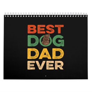Calendrier Meilleur chien de terre-neuve papa