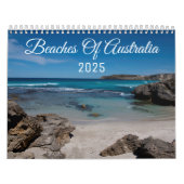 Calendrier Meilleures plages d'Australie en bas en 2025 Photo (Protection)