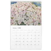 Calendrier Mélanger fleurs de printemps aquarelle peinture 1 (Jan 2026)