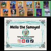 Calendrier Mello the Samoyed 2026 Calendar