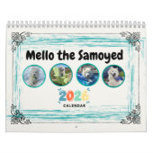Calendrier Mello the Samoyed 2026 Calendar (Protection)