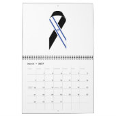 Calendrier Mémorial du ruban noir (Mar 2027)