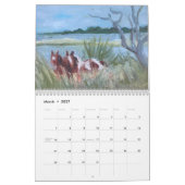 Calendrier Ménagerie ! illustration 2019 animale (Mar 2027)
