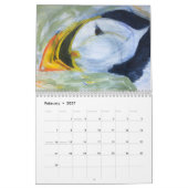 Calendrier Ménagerie ! illustration 2019 animale (Feb 2027)