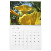 CALENDRIER MENSONGES Calendrier LILY Fleurs été (Mar 2026)