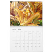 CALENDRIER MENSONGES Calendrier LILY Fleurs été (Jan 2026)