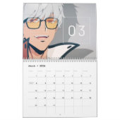 Calendrier mensuel 2022 d'obéir à moi anime (Mar 2026)