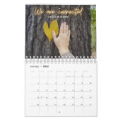 Calendrier mensuel 2024 - Une année de connexion à (Jan 2026)