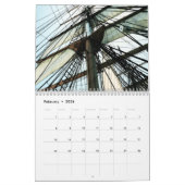 Calendrier mensuel de bateaux grands (Feb 2026)