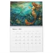 Calendrier mensuel de Mermaid 2025 (Feb 2026)