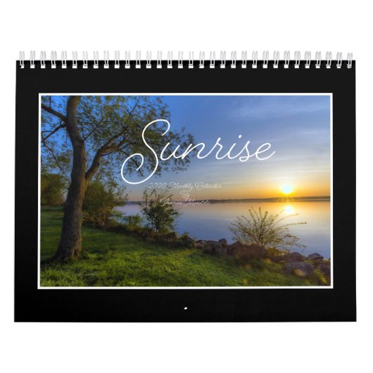 Calendrier Mensuel De Sunrise 2020 Par Tom Minutol (Protection)