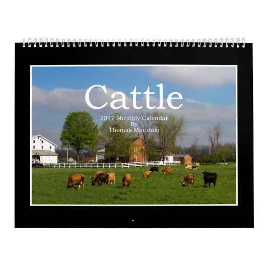 Calendrier mensuel des bétail 2017 par Thomas (Protection)