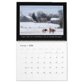 Calendrier mensuel des bétail 2017 par Thomas (Jan 2026)