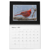 Calendrier mensuel des cardinaux (Feb 2027)