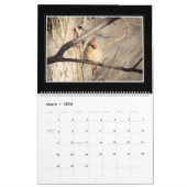 Calendrier mensuel des cardinaux 2018 par Thomas (Mar 2026)