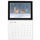 Calendrier mensuel des cerfs communs 2018 par (Jan 2026)